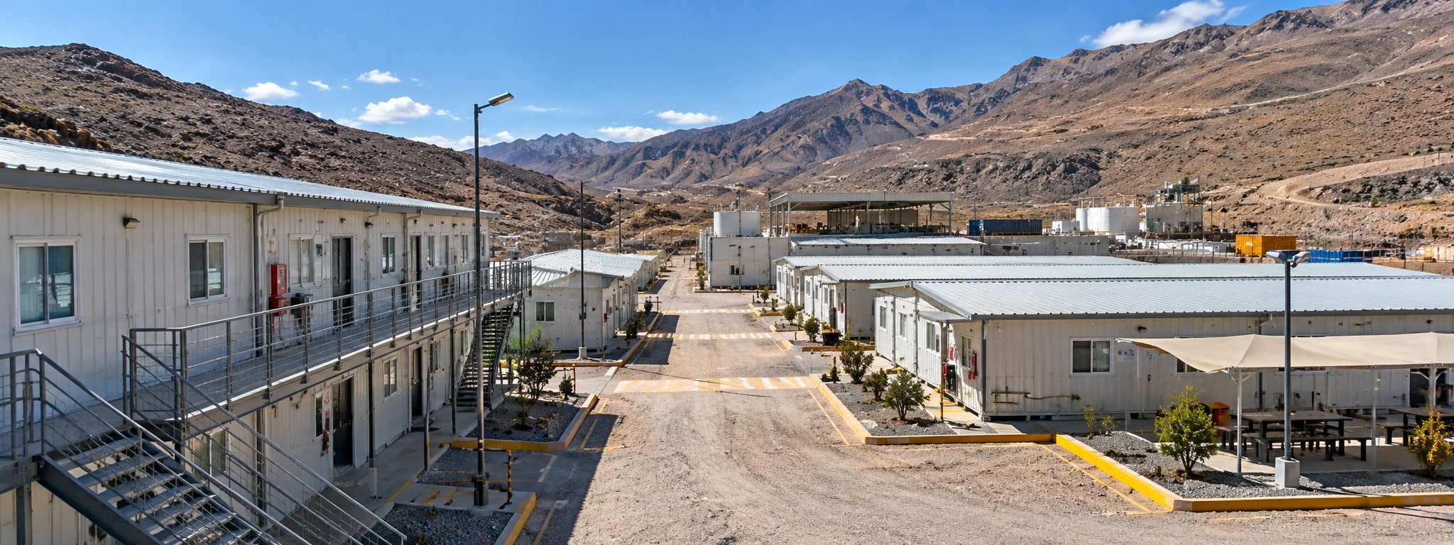 Instalaciones de campamento de FERSOL H&B
